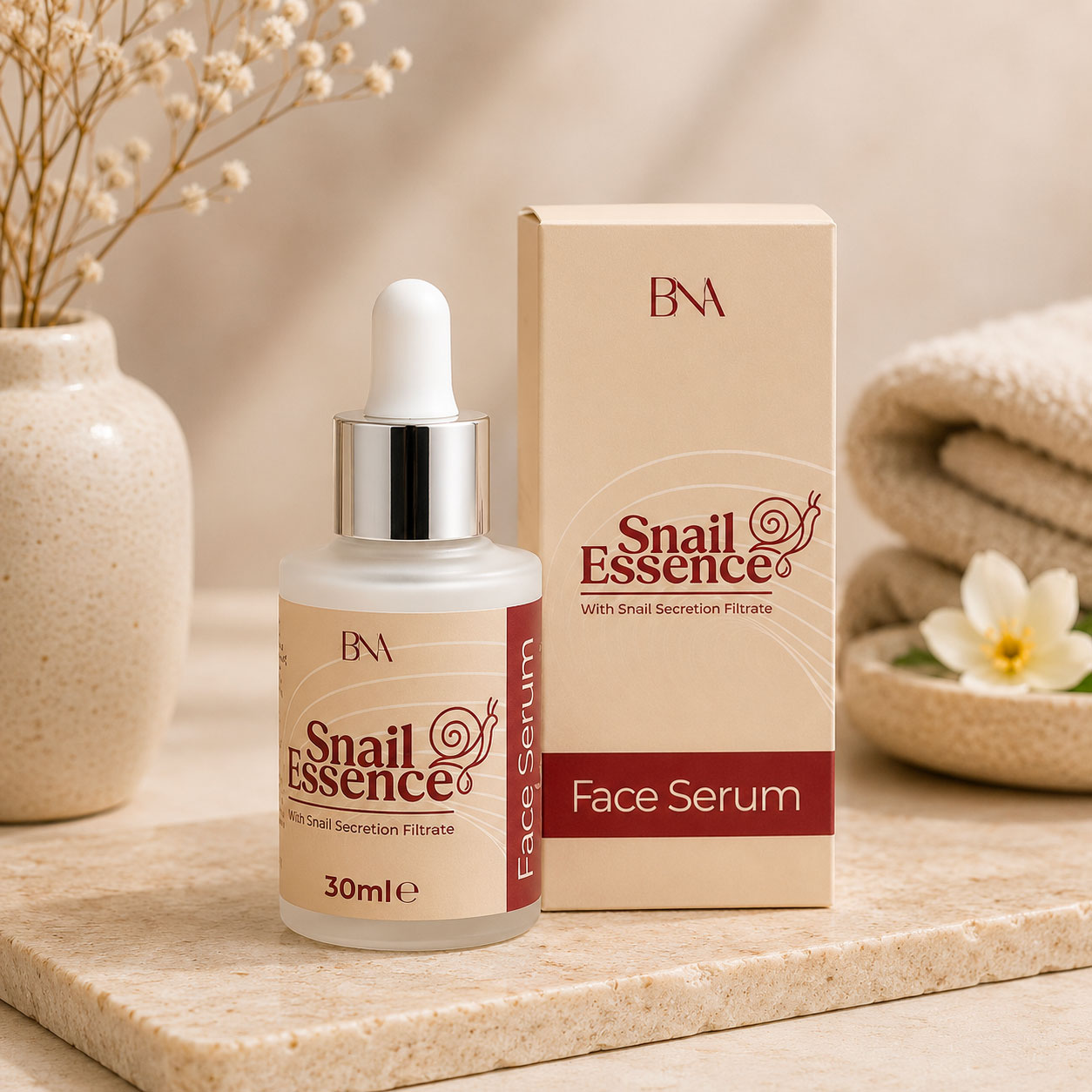 Snail essence face serum - 30 ml